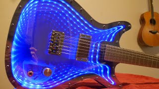 I Built an Infinity Mirror Guitar [upl. by Yerffej418]