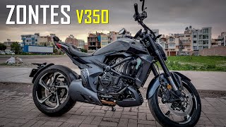 La moto más bonita de Zontes 🏍️🔥 Zontes V350 [upl. by Enrichetta9]