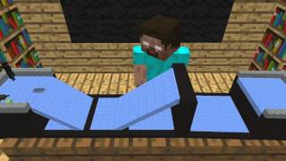 Monster School Skateboarding Tricks Minecraft Animation [upl. by Airekat678]