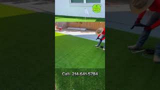 🌿 How to Install Artificial Grass  StepbyStep Guide Artificial Grass installation ⛳ [upl. by Leventhal]