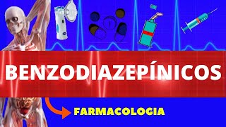 BENZODIAZEPÍNICOS DIAZEPAM MIDAZOLAM ALPRAZOLAM  SEDATIVO E HIPINÓTICOS  FARMACOLOGIA [upl. by Ahselrak]