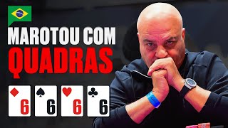 As MELHORES QUADRAS dos EPTs  Pokerstars Brasil [upl. by Ailadi]