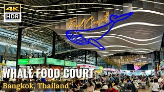 What to eat at WHALE FOOD COURT Thonburi Market Place 4K HDR [upl. by Areval]