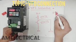 VFD Connection in Hindi [upl. by Jillene20]