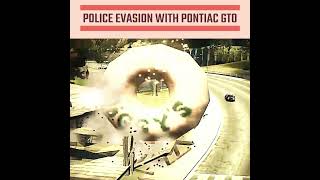 Pontiac GTO Getaway NFS Police Pursuit Escape shorts viral nfsunbound nfsheat gaming [upl. by Awuhsoj]