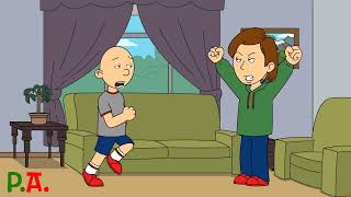 Classic Caillou Gets Grounded But The Words are spelling [upl. by Huntlee110]