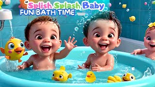 quotSplish Splash Baby Fun Bath Time Song for Kids 🛁🎶 Kids Song amp Nursery Rhymes [upl. by Kuehnel]