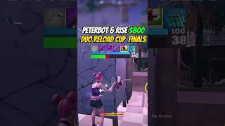 Peter bot and rise win 800 fortnite fortniteclips fyp viral [upl. by Falk]