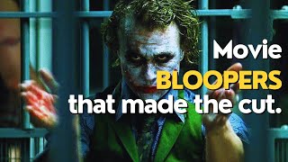 Movie Bloopers That Made It Into The Films [upl. by Merriott]