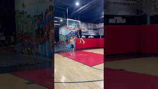 Handoff windmill from killerjunior23 basketball vertical dunk slamdunk verticaljump new [upl. by Ainna]