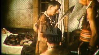 Life among the Canadian Iroquois Native Americans 1950s  Film 16326 [upl. by Fairfield527]