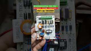 ShortAutomatic stabilizer Best PcbboardMicrocontroller kit 05 steps [upl. by Ydor]