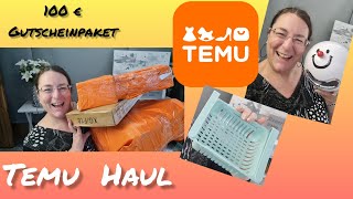 TEMU HAUL  Haushalt Küche Organisation und Aufbewahrung [upl. by Ahsinak]