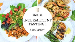 Intermittent Fasting Meals [upl. by Wong895]