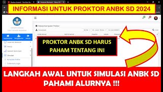 LANGKAH AWAL UNTUK SIMULASI ANBK SD 2024 [upl. by Merriott]