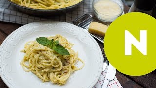 Gyors carbonara recept  Nosalty [upl. by Kammerer]