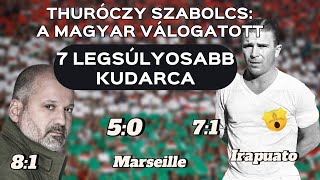 Thuróczy Szabolcs quotEzt rossz volt nézniquot  A magyar futball legnagyobb kudarcai  Listázó [upl. by Clarette]