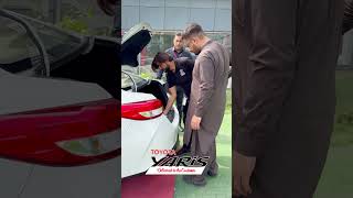 First Look New Toyota Yaris Facelift 2024 Delivered  Toyota Sukkur Motors toyota yarisfacelift [upl. by Yhtrod]