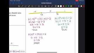 Solving Quadratic Inequalities Notes [upl. by Arem]