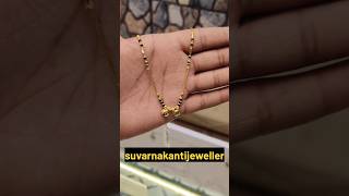 Golden kivar Mangalsutra Design shorts 1gramgold mangalsutradesign [upl. by Nylyahs]