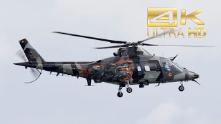 4K Agusta A109 Belgian Air Force flying Display at Airpower 2022 AirShow Zeltweg LOXZ [upl. by Ferrel316]