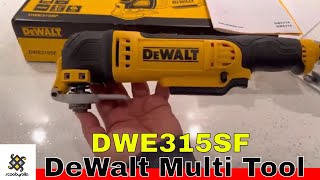 DeWalt Corded Multi tool 240V DWE315SF [upl. by Moreland]