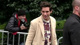 EXCLUSIVE Mika not so cool to his fans at Le Grand 8 tv show in Paris [upl. by Pip893]