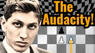 Fischer SHOCKS Grandmaster On MOVE 2 w Greatest TROLL OPENING Ever Played [upl. by Pillow]