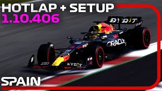 F1 23 SPAIN Hotlap  Setup 110406  53 th Worldwide Ranking 💪 [upl. by Marmawke]