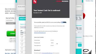 GrubHub Instant Cash OutNO CHASE BANK NEEDED [upl. by Akimat556]