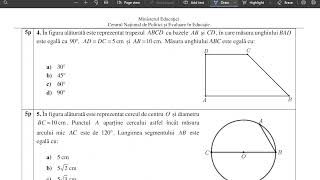 Evaluarea Nationala 2022 Matematica [upl. by Payton88]