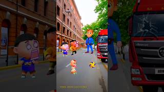 পুলিশ বাবু ছোটু গাড়ির কাচ ভেঙেছে । Bangla cartoon Mojar golpo shorts [upl. by Weig27]