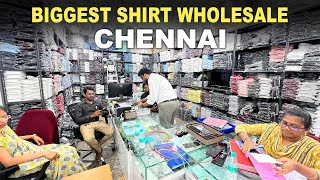 BIGGEST SHIRT WHOLESALE MARKET IN CHENNAI  TWIN STORY [upl. by Eonak317]