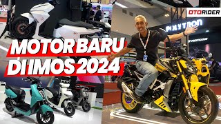 IMOS 2024  Ada Motor Baru Apa Saja  OtoRider [upl. by Gelb]