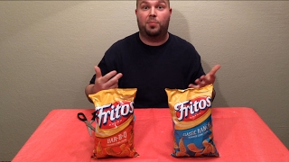 Food Review New Classic Ranch amp BBQ Fritos Corn Chips [upl. by Micah116]