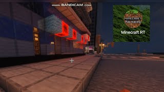 Ray tracing Minecraft PE [upl. by Aimahs164]