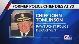 Former Pawtucket Police Chief John Tomlinson dies at 93 [upl. by Isolt]