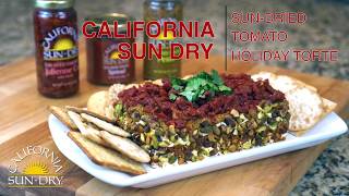 SunDried Tomato Holiday Torte with CalSun Dry [upl. by Nytnerb]