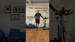 ITB syndrome  iliotibial band exercises itbs runninginjury physiotherapy [upl. by Elvyn]