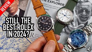 Still The Best Rolex In 2024 What Makes The Explorer Classy  Ft Seiko Alpinist amp Omega Seamasters [upl. by Alitta]