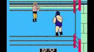 NES WCW Wrestling Championship Match [upl. by Lledor]