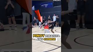 PINOY PINAHIYA ANG CHINESE basketball shortvideo shorts [upl. by Dennett]