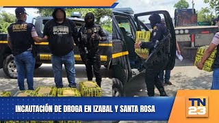 Incautación de droga en Izabal y Santa Rosa [upl. by Neicul]