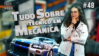 TÉCNICO EM MECÂNICA  ABC do SENAI  Tem Vaga [upl. by Eenram597]