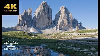 Tre Cime di Lavaredo 4K Drone reel [upl. by Azerila]