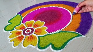 Diwali Rangoli Sanskar Bharti Rangoli Diwali Rangoli Designs Rangoli Designs For Diwali Rangoli [upl. by Maribeth]