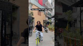 Sari bikes halki lagne lagti hai😂 relatablecontent viralshortsvideos theboys [upl. by Flatto]