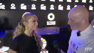 KATE ABDO interview  Beterbiev Vs Bivol amp Matchroom Vs Queensberry Press Conference  Riyadh Season [upl. by Hadwin274]