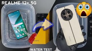 Realme 12 5G iP54 Water Test 💧💦 Lets See Realme 12 Plus is Waterproof Or Not [upl. by Cesare430]