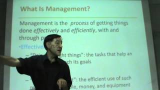 Principles of Management  Lecture 01 [upl. by Kraft999]